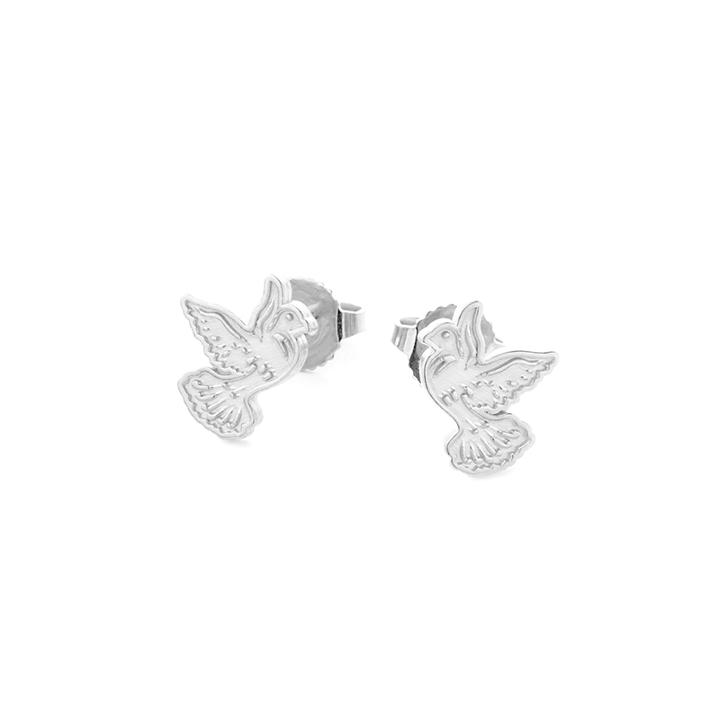 Alex And Ani Dove Post Earrings