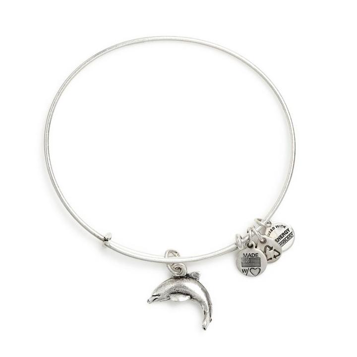 Alex And Ani Dolphin Charm Bangle