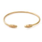 Alex And Ani Feather Precious Cuff, 14kt Gold Plated