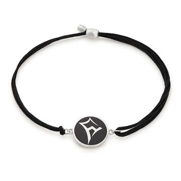 Alex And Ani Kappa Alpha Theta Pull Cord Bracelet, Sterling Silver