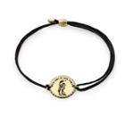 Alex And Ani You Make My Soul Dance Pull Cord Bracelet, 14kt Gold Plated