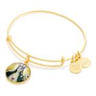 Alex And Ani Our Lady As Queen Of Heaven And Earth Charm Bangle, Shiny Gold Finish