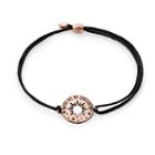 Alex And Ani You Are My Sunshine Pull Cord Bracelet, 14kt Rose Gold Plated