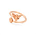 Alex And Ani Bumblebee Ring Wrap, 14kt Rose Gold Plated