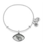 Alex And Ani Tennessee Titans Football Charm Bangle, Rafaelian Silver Finish