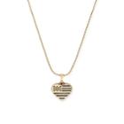 Alex And Ani Heart Flag Expandable Necklace, Rafaelian Gold Finish