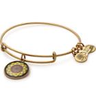 Alex And Ani Sunflower Charm Bangle | Alzheimer's Association, Rafaelian Gold Finish
