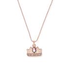 Alex And Ani Queen Mom Expandable Necklace, Shiny Rose Gold Finish