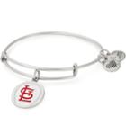 Alex And Ani Saint Louis Cardinals Color Infusion Charm Bangle, Rafaelian Silver Finish