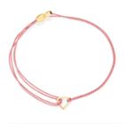 Alex And Ani Dark Pink Kindred Cord (product)red Heart | Global Fund, 14kt Gold Plated