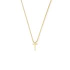 Alex And Ani Cross Adjustable Necklace, 14kt Gold Plated Sterling Silver