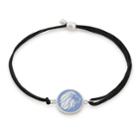 Alex And Ani Alpha Delta Pi Pull Cord Bracelet, Sterling Silver