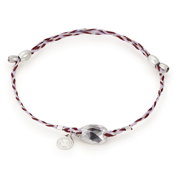 Alex And Ani Crystal Precious Threads Bracelet With Swarovski  Crystal, Sterling Silver