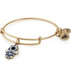 Alex And Ani Hamsa Color Infusion Charm Bangle, Rafaelian Gold Finish