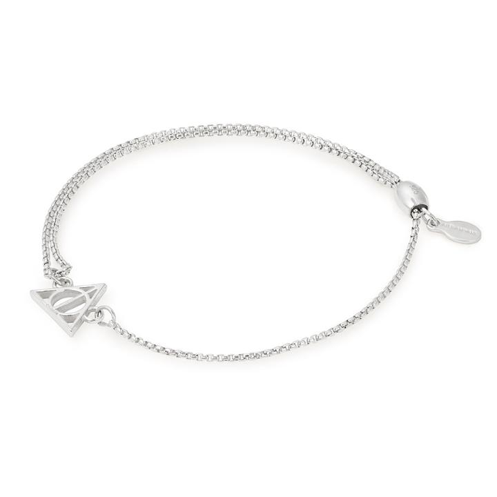 Alex And Ani Harry Potter  Deathly Hallows  Pull Chain Bracelet, Sterling Silver