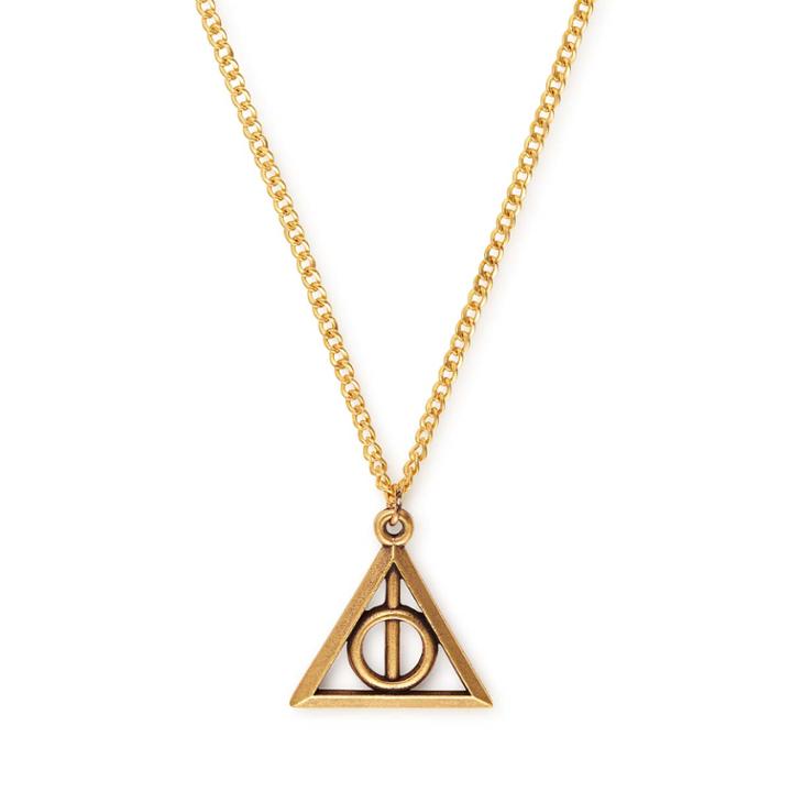 Alex And Ani Harry Potter  Deathly Hallows  Necklace, Rafaelian Gold Finish