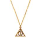 Alex And Ani Harry Potter  Deathly Hallows  Necklace, Rafaelian Gold Finish