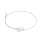 Alex And Ani Dove Pull Chain Bracelet, Sterling Silver
