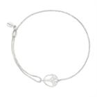 Alex And Ani Unexpected Miracles Pull Chain Bracelet, Sterling Silver