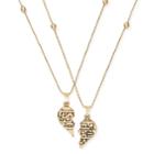 Alex And Ani Best Friends Set Of 2 Expandable Necklaces American Heart Association, Rafaelian Gold Finish