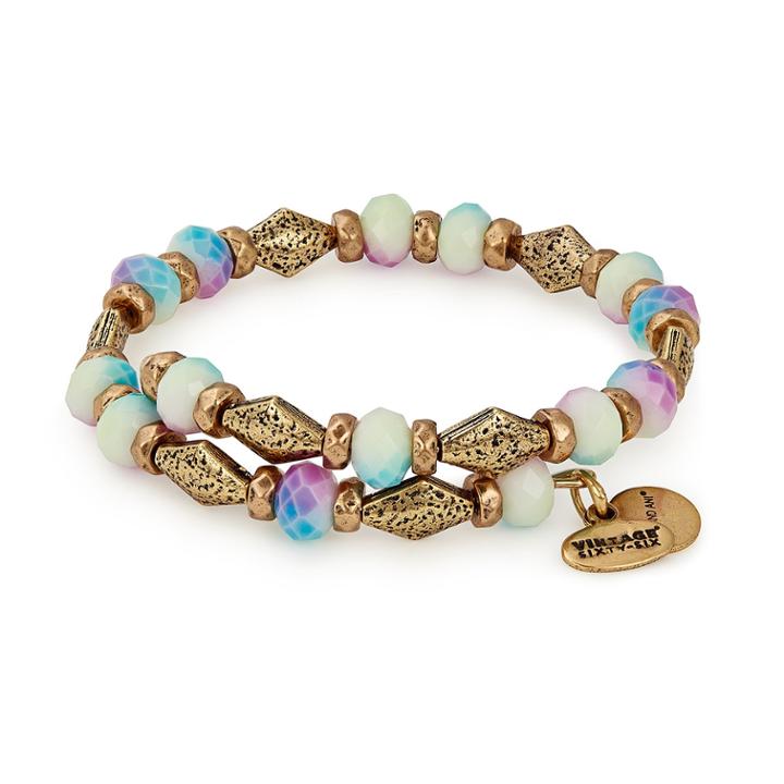 Alex And Ani Islander Wrap, Rafaelian Gold Finish