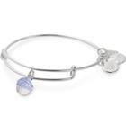 Alex And Ani Cupcake Charm Bangle Race To Erase Ms, Shiny Silver Finish