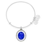 Alex And Ani Capricorn Celestial Wheel Charm Bangle, Shiny Silver Finish