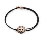 Alex And Ani I Pick You Pull Cord Bracelet, 14kt Rose Gold Plated