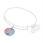 Alex And Ani Soul Sister Charm Bangle | Musicians On Call, Shiny Silver Finish