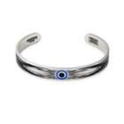 Alex And Ani Meditating Eye Men's Cuff David Lynch Foundation, Rafaelian Silver Finish