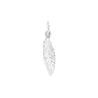 Alex And Ani Feather Necklace Charm, Sterling Silver