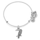 Alex And Ani Team Usa Toucan Charm Bangle, Rafaelian Silver Finish