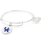 Alex And Ani University Of Kentucky Color Infusion Charm Bangle, Shiny Silver Finish