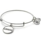 Alex And Ani University Of Connecticut® Logo Charm Bangle, Rafaelian Silver Finish