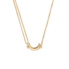 Alex And Ani Moon Pull Chain Necklace, 14kt Gold Plated Sterling Silver
