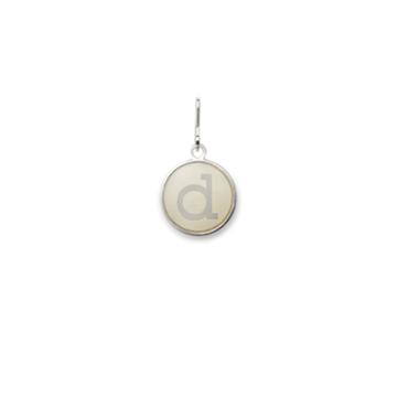 Alex And Ani Initial D Necklace Charm, Sterling Silver