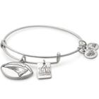 Alex And Ani New England Patriots Super Bowl 51 Champions Charm Bangle, Rafaelian Silver Finish
