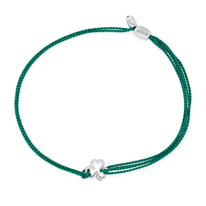 Alex And Ani Kindred Cord Shamrock | Boston Celtics Shamrock Foundation, Sterling Silver
