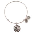 Alex And Ani Because I Love You Charm Bangle, Rafaelian Silver Finish