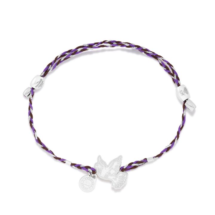Alex And Ani Dove Precious Threads Bracelet, Sterling Silver