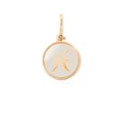 Alex And Ani Pisces Necklace Charm, 14kt Gold Plated