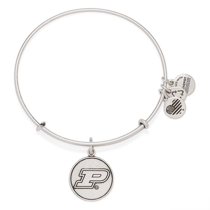 Alex And Ani Purdue University Logo Charm Bangle