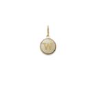 Alex And Ani Initial W Necklace Charm, 14kt Gold Plated