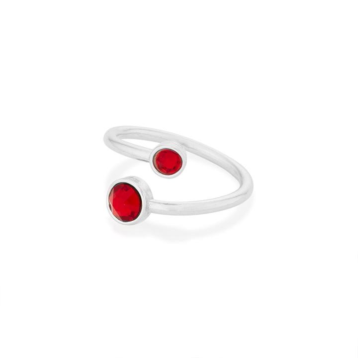 Alex And Ani July Ring Wrap With Swarovski® Crystals