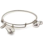 Alex And Ani 2016 Graduation Cap Charm Bangle, Rafaelian Silver Finish