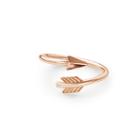 Alex And Ani Eros Arrow Ring Wrap, 14kt Rose Gold Plated