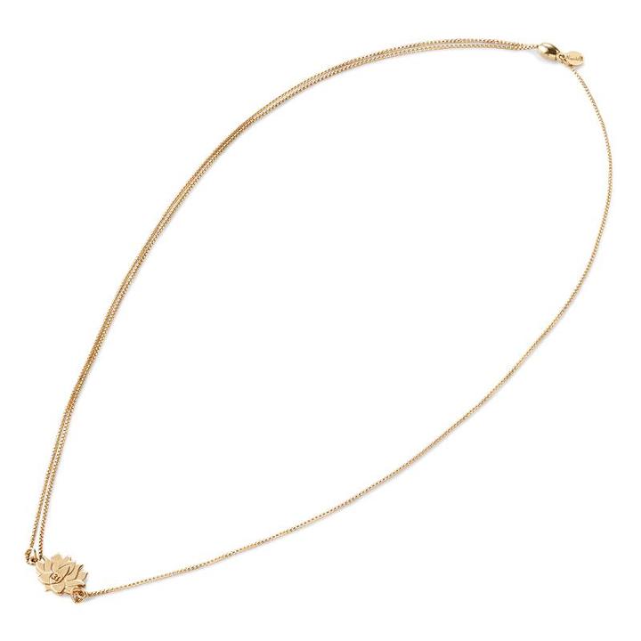 Alex And Ani Lotus Peace Petals Pull Chain Necklace