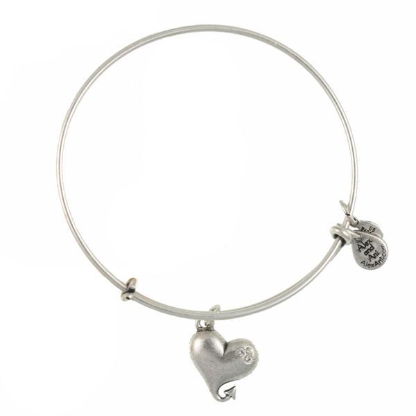Alex And Ani Cupid's Heart Charm Bangle