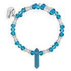 Alex And Ani Sapphire Retro Glam Wrap, Rafaelian Silver Finish