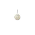 Alex And Ani Initial G Necklace Charm, Sterling Silver